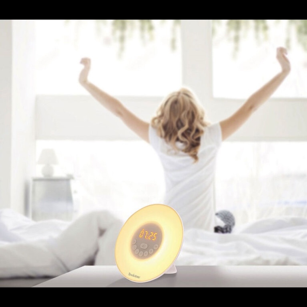 Sunrise Wakeup Clock by Brookstone